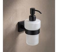 Distributeur de savon Kronenbach Quara 2.0, couleur noire