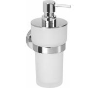 Distributeur de savon LARISSA, verre dépoli, chrome