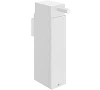 Distributeur de savon LINEA 190 ml, montage mural, blanc, acier inoxydable, Zack
