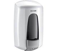 Distributeur de savon liquide Delabie HYPERECO, 0,9 litre, ABS, blanc
