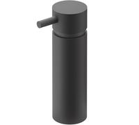 Distributeur de savon MANOLA 175 ml, sur pied, noir, acier inoxydable, Zack