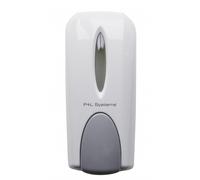 Distributeur de savon manuel Gel Klassik Blanc P+L Systems