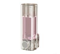Distributeur de savon mural auto-adhésif, 450 ml, sans perçage, distributeur de shampooing après-shampooing, solution de rangement robuste en ABS pour salle de bain pour la maison, hôtel, restaurant