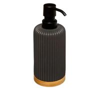 Distributeur de Savon Natureo 19cm Charbon