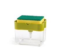 Distributeur de Savon Plat/Vaisselle prêt à Vaisselle avec éponge Abrasive