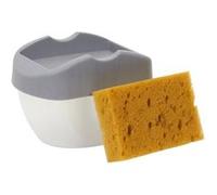 Distributeur de Savon "Porte Éponge" 14cm Gris Gris G
