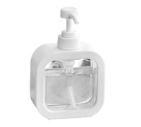 Distributeur de Savon Rechargeable 10,56 onces liquides, Pompe PP | Savon liquide transparent pour les mains pour lotion, shampoing et huile de massage