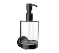 Distributeur de savon rond emco, récipient en verre cristal, modèle mural, 432113300