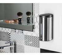 Distributeur de savon sans contact 650ml, inox mat