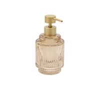 Distributeur de Savon Solis en Verre 300ml Ambre 8x16cm