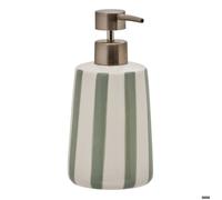 Distributeur de savon Strio à rayures vert céladon 400ml - 5 five simply smart