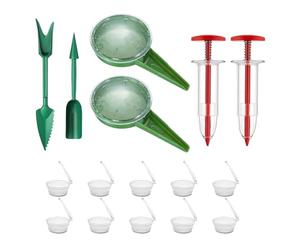 Distributeur de Semoir Portable à Main | Accessoire à Main pour Déplantoir et Plantation pour Fleurs Arbres Jardin Extérieur Ferme Jardinier Amateur
