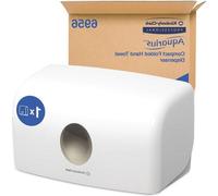 Distributeur de serviettes en papier blanc avec clé