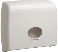 Distributeur de serviettes Kimberly-Clark plastique blanc Aquarius 6945 largeur 265 x hauteur 399 x profondeur 136mm - 6945