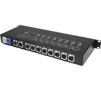 Distributeur de signaux DMX512, contrôle de 8 canaux, design durable, 3 broches