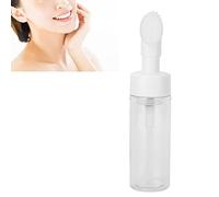 Distributeur De Type Pompe 100ML Distributeur De Savon Mousse De Voyage, Bouteille De Pompe À Mousse Vide Réutilisable Avec Brosse En Silicone Flacon Pompe Pour Shampooing Moussant Pour Les Mains