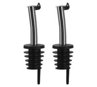 Distributeur de vin en acier inoxydable – Lot de 2, avec bouchon de fermeture