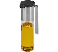 Distributeur de vinaigre et d'huile WMF Basic 120 ml, distributeur de vinaigre et d'huile avec couvercle aromatique, ouverture de retour, récipient en verre, acier inoxydable Cromargan mat