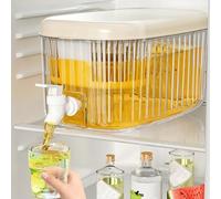 Distributeur D'eau Pour Réfrigérateur, 5.5L Distributeur De Boisson Avec Robinet, Distributeurs De Jus En Plastique, Distributeurs D'eau Avec Robinet Pour Limonade, Jus De Fruits, Cocktails
