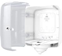 Distributeur d'essuie-mains à dévidage interne M4 plastique blanc transparent/blanc paquet de 72 pièces