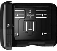 Distributeur d'essuie-mains Elevation Mini pliage en zigzag/couche noir Paquet de 108