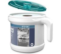 Distributeur d'essuie-mains Reflex portable blanc/turquoise - Starterpack incl. 1 rouleau Paquet de 120 pièces