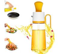 Distributeur d'huile en verre Azomor avec brosse en silicone, pour une utilisation polyvalente en cuisine