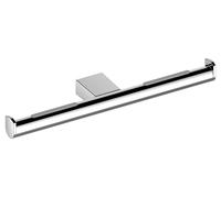 Distributeur double de papier toilette KEUCO, rigide, 14963170003, Couleur: Aluminium anodisé argent / chromé