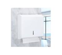 Distributeur Essuie Main, Distributeur Papier Essuie Main Acier Inoxydable, Distributeur Papier Mural,Blanc