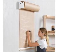 Distributeur et coupe-papier de boucher, support de rouleau de papier kraft robuste pour bureau, ferme, garde-manger, café, bar, 91,4 cm de large