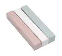 Distributeur et découpeur d'emballage pour Film étirable et Papier d'aluminium, Coupe Lisse, HWD : 31,5 cm x 4,5 cm x 4,5 cm, PP + Lame en Acier Inoxydable (Pink)