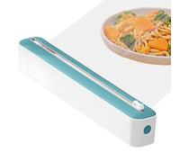 Distributeur Film Alimentaire | Rangement Papier Alu Et Film Alimentaire | Distributeur De Film Plastique avec Cutter | Distributeur Papier Aluminium | Dérouleur Film Alimentaire pour Cuisine