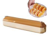 Distributeur Film Étirable Coupe-Film Alimentaire | Aluminium Multifonctionnel, S'Utilise Sur Film Alimentaire, Absorbant L'Huile, Cuisson