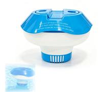 Distributeur Flottant Chlore/Brome Piscine 7" Réglable Grande Capacité | Compatible avec comprimés 20g et 200g, design pliable, étanche, diffusion uniforme, fonctionnement simple, résistant