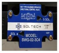 Distributeur hydraulique à bain d'huile, à commande électromagnétique, modèle : SWG-02-3C4(24V)