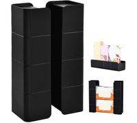 Distributeur magnétique pour gants et serviettes papier - support mural salle bain bureau cuisine restaurant Label