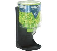 Distributeur Moldex rempli Pura-Fit Station 7725, vert-jaune, 36dB