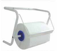 Distributeur mural métal blanc CRISTAL HYGIENE pour bobine d’essuie mains - EP5501