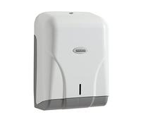 Distributeur Oléane pour essuie-mains 400 feuilles blanc