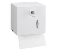 Distributeur papier toilette JVD mixte laqué blanc