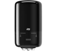 Tork Mini Distributeur à Dévidage Central noir M1, utilisable d'une seule main, gamme Elevation, 558008