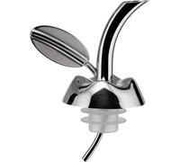 Distributeur pour bouteille d'huile, marque Famanu - Acier inoxydable poli - Dimensions : 3,2 x 10 x 15 cm