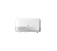 Distributeur pour papier toilette taille moyenne - sans mandrin - blanc - 558040