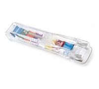 Rapesco Distributeur Supaclip® 40 Transparent & 25 Pinces Multicolores