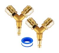 Distributeurs d'air comprimé de 1/4" - Raccord rapide en Y - Connecteurs d'étanchéité efficace