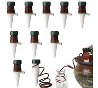 Distributeurs d'Eau pour Plantes,10 Pcs Irrigation Goutte à Goutte Kit,Arrosager Plantespour Jardin,Arrosage Plantes Automatique, Le Jardin Plantes Système D’Irrigation, pour Jardin intérieur