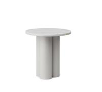 Dit Table d'Appoint Sable/ Blanc Carrare