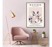 Dittelle Rétro Matisse Affiche Et Impression Abstraite Mur Art Toile Peinture Coloré Floral Photos Pour Salon Nordique Décor À La Maison 50x70cm Sans Cadre