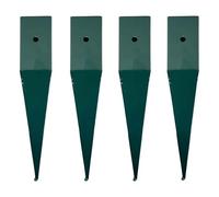 DIVCHI Lot de 4 Supports pour Arche de Jardin, Treillis de Jardin, piquets de clôture Robustes pour Fixation sécurisée des Arches et Supports de Treillis