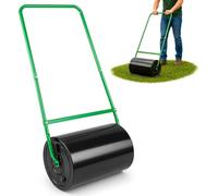 DIVCHI Rouleau à Gazon Robuste - Rouleau à Gazon de Jardin rempli d'eau ou de Sable - Rouleaux de Sol et d'herbe, niveleur avec Barre de racloir, Outils de Jardin/Rouleaux pour pelouse